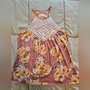Floral top size M